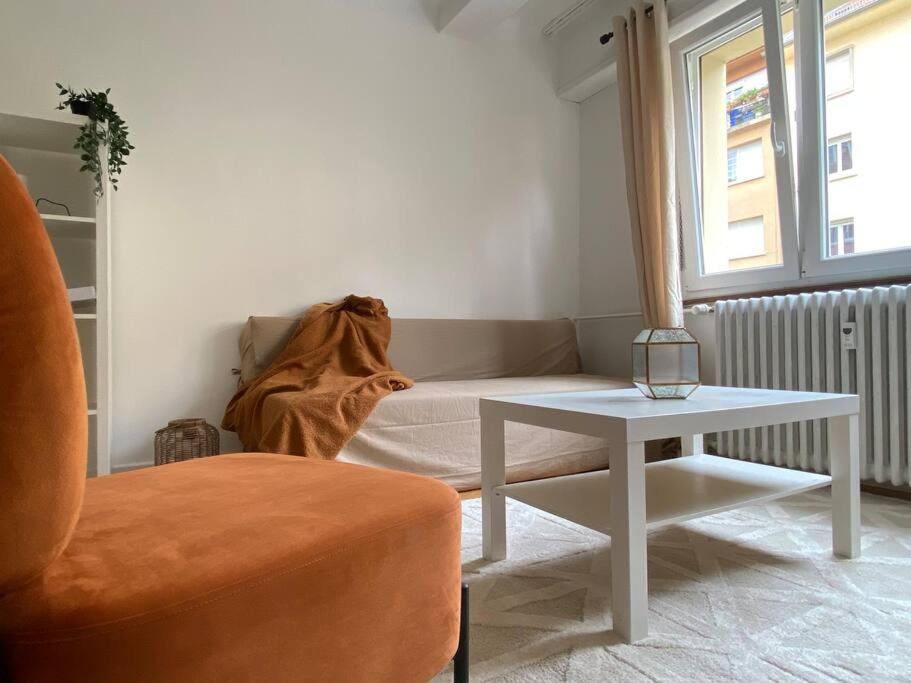 Charismatique Orangerie-10Min Parlement Eu-Wifi-Tv Apartment สตราสบูร์ก ภายนอก รูปภาพ